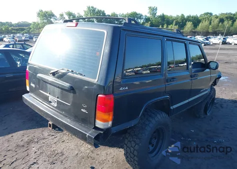 1999 Jeep Cherokee Sport/Classic z USA, uszkodzony, nr VIN 1J4FF68S5XL670012